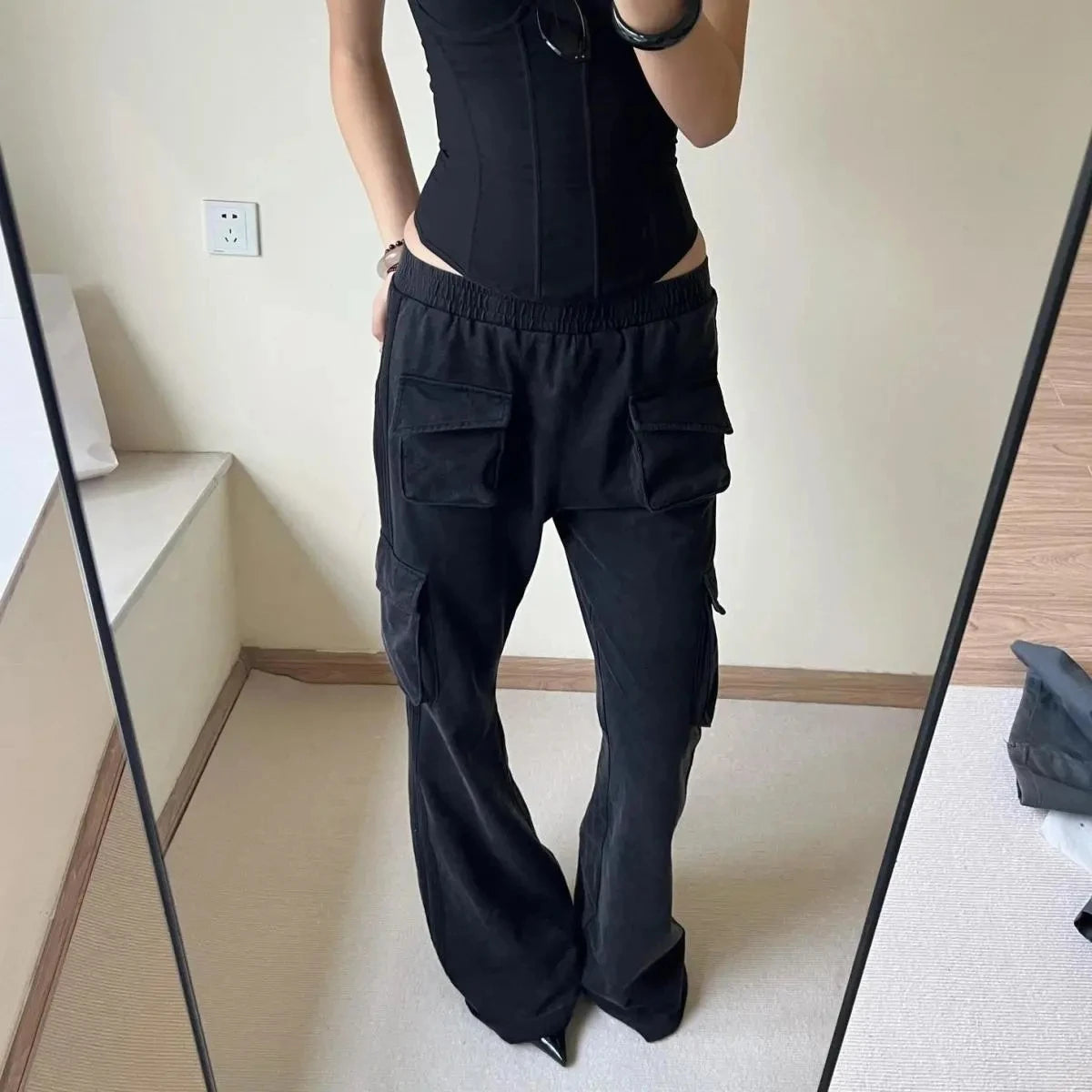 Y2K Punk Street Baggy Denim Pants