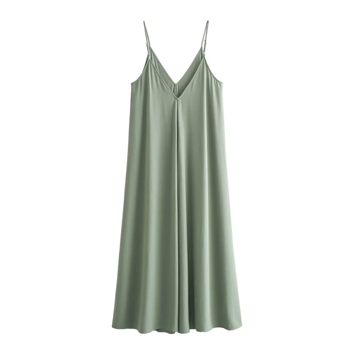 Women's Backless Slip Maxi Dress