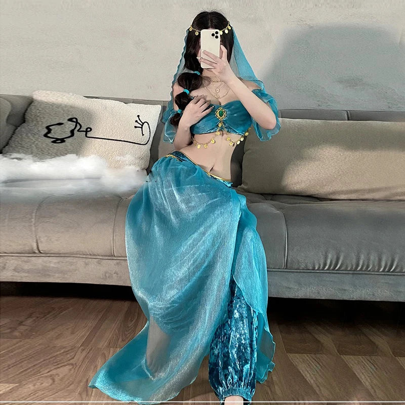 Egyptian Queen Belly Dance Costume Set