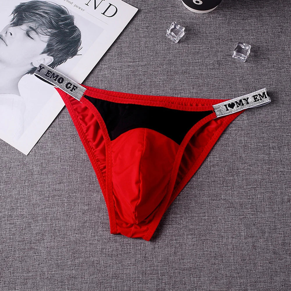 ملابس داخلية رجالية مثيرة منخفضة الخصر - جراب قابل للتنفس