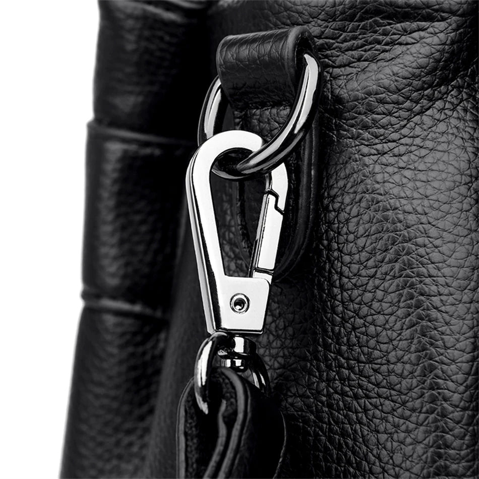 Triple Compartment Tote Bag
