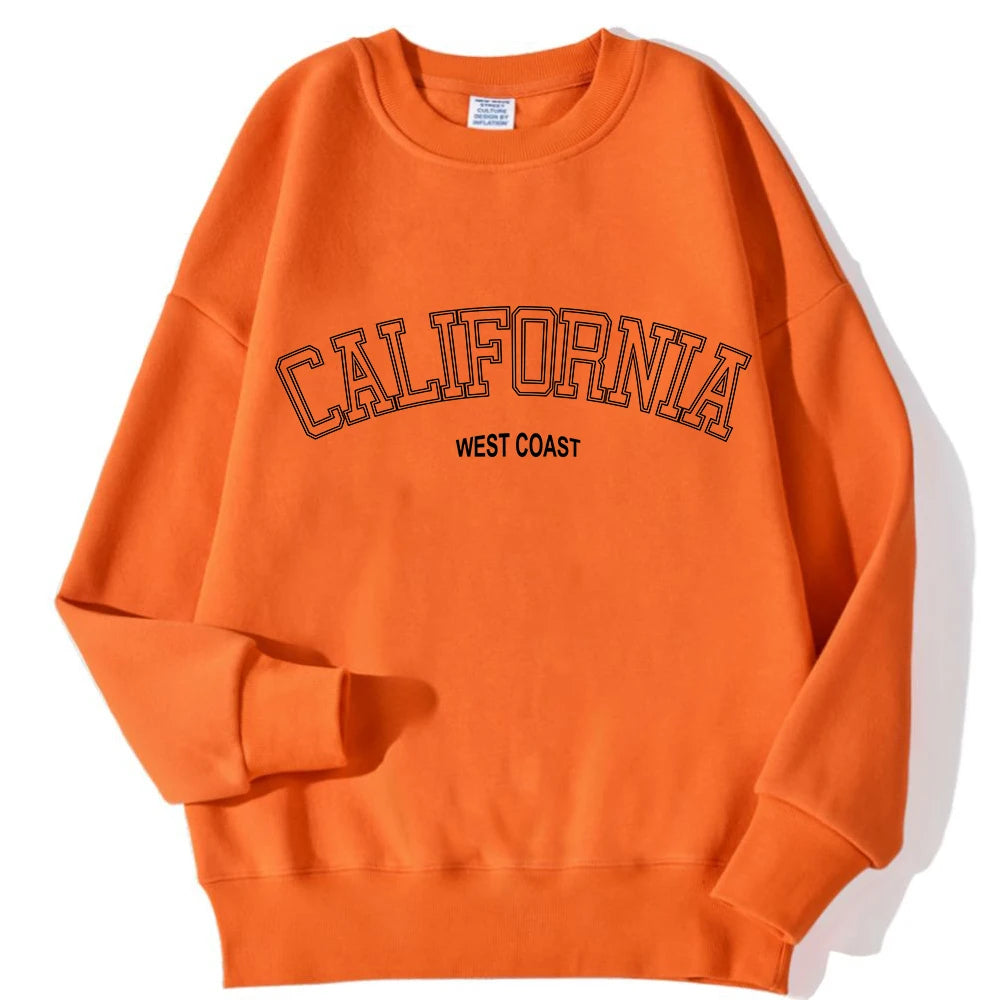 California Print Pullover