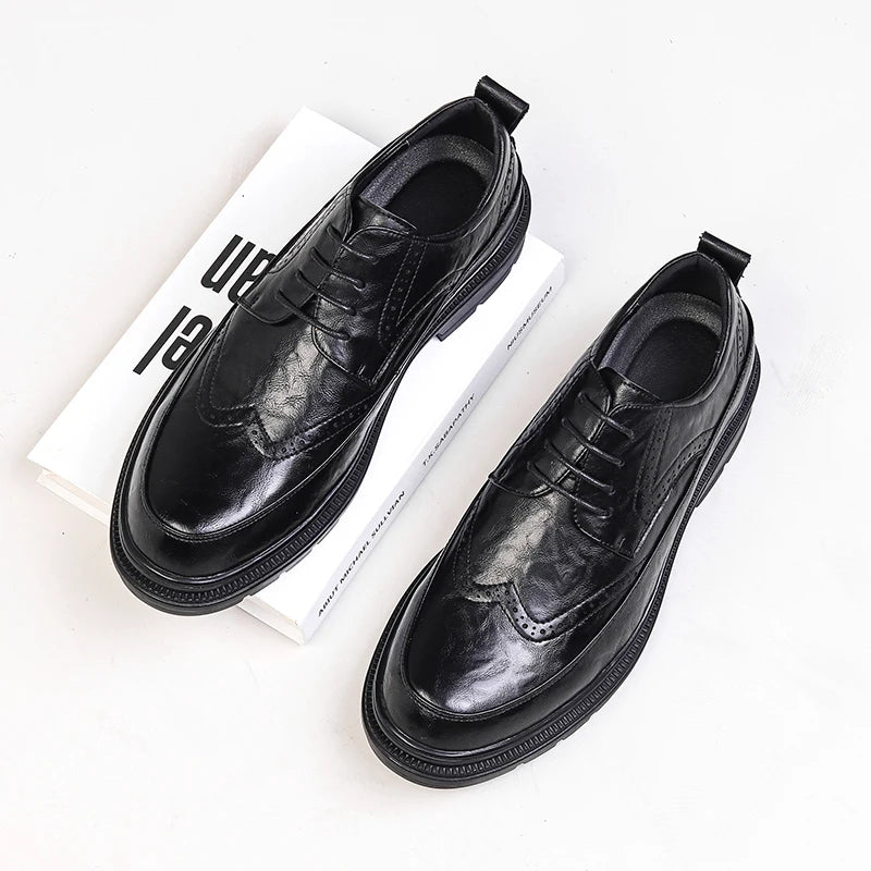Monarch Platform Derby Shoes