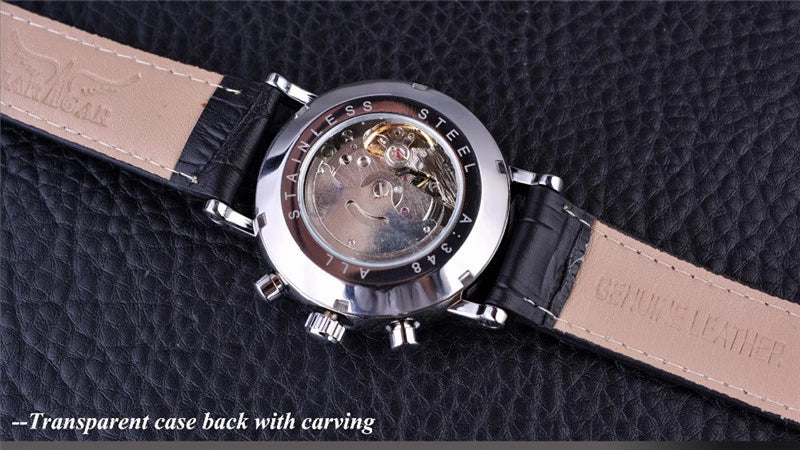 Men’s Skeleton Automatic Mechanical Watch