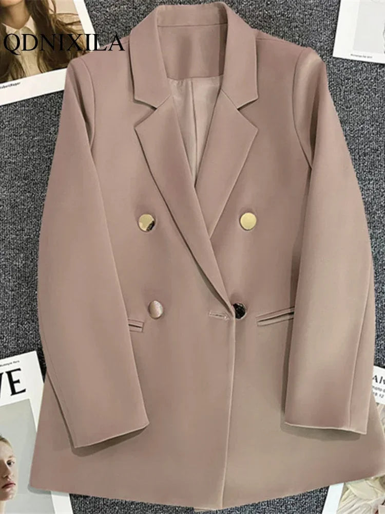 SilhouetteFit™ – Slim Blazer (Korean Fashion, Office-Ready Slimming Design)