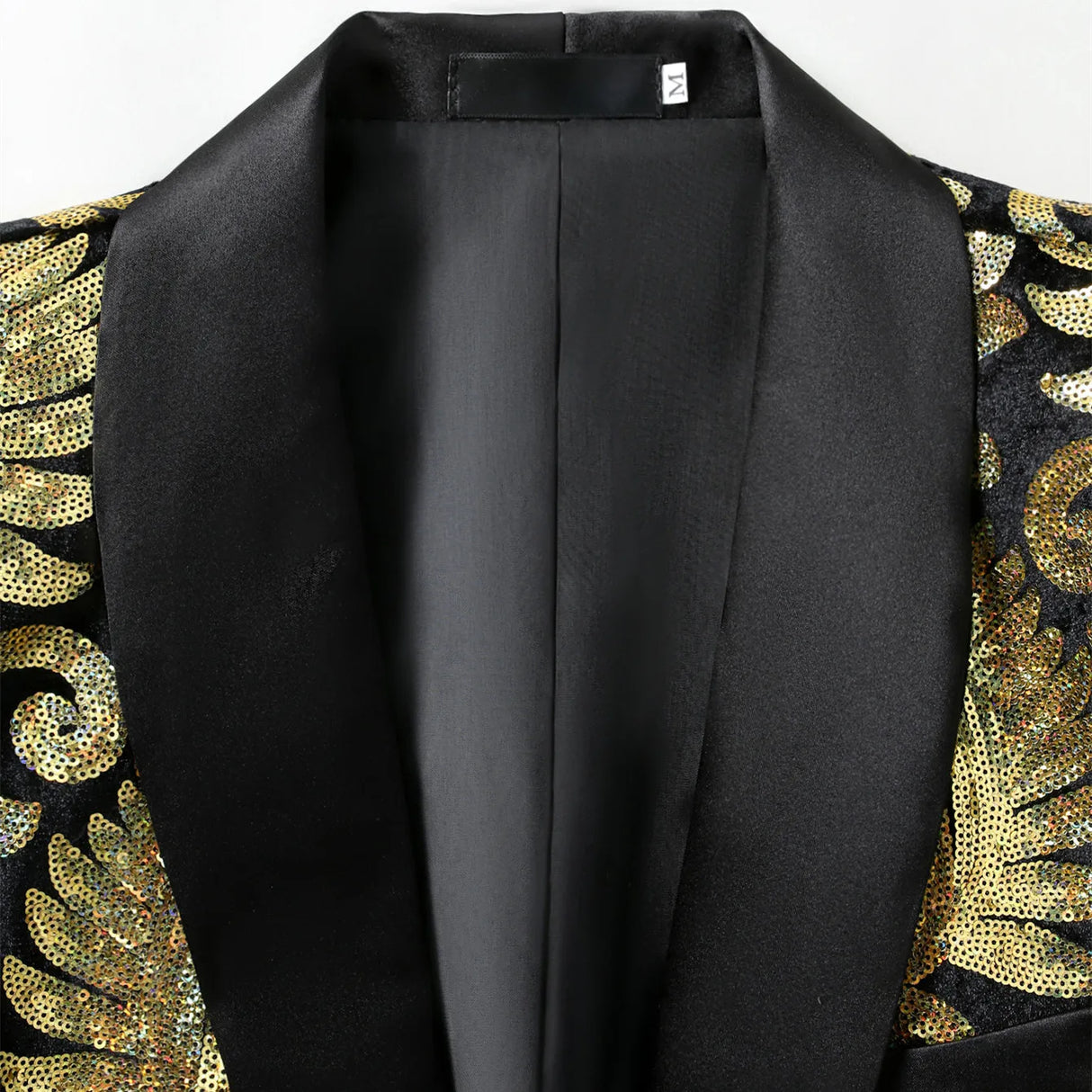 Men Luxury Sequin Party Suit Set