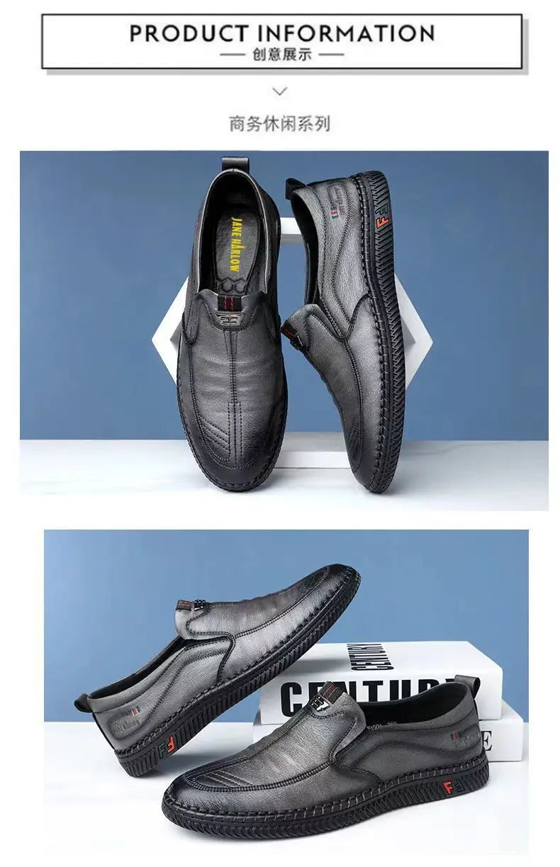 حذاء مكتب رجالي من الجلد الصناعي