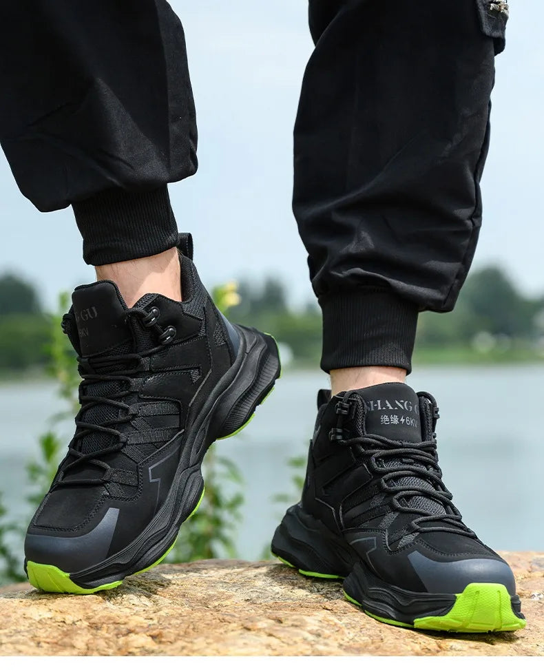 Women Safety Boots Lightweight Protective Shoes