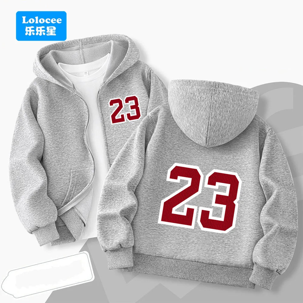 Brooklyn Print Zip-Up Hoodie