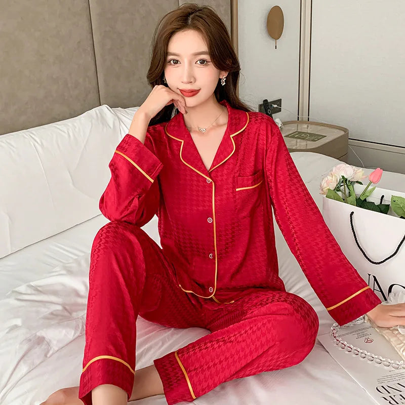 Signature Satin Pajama Set