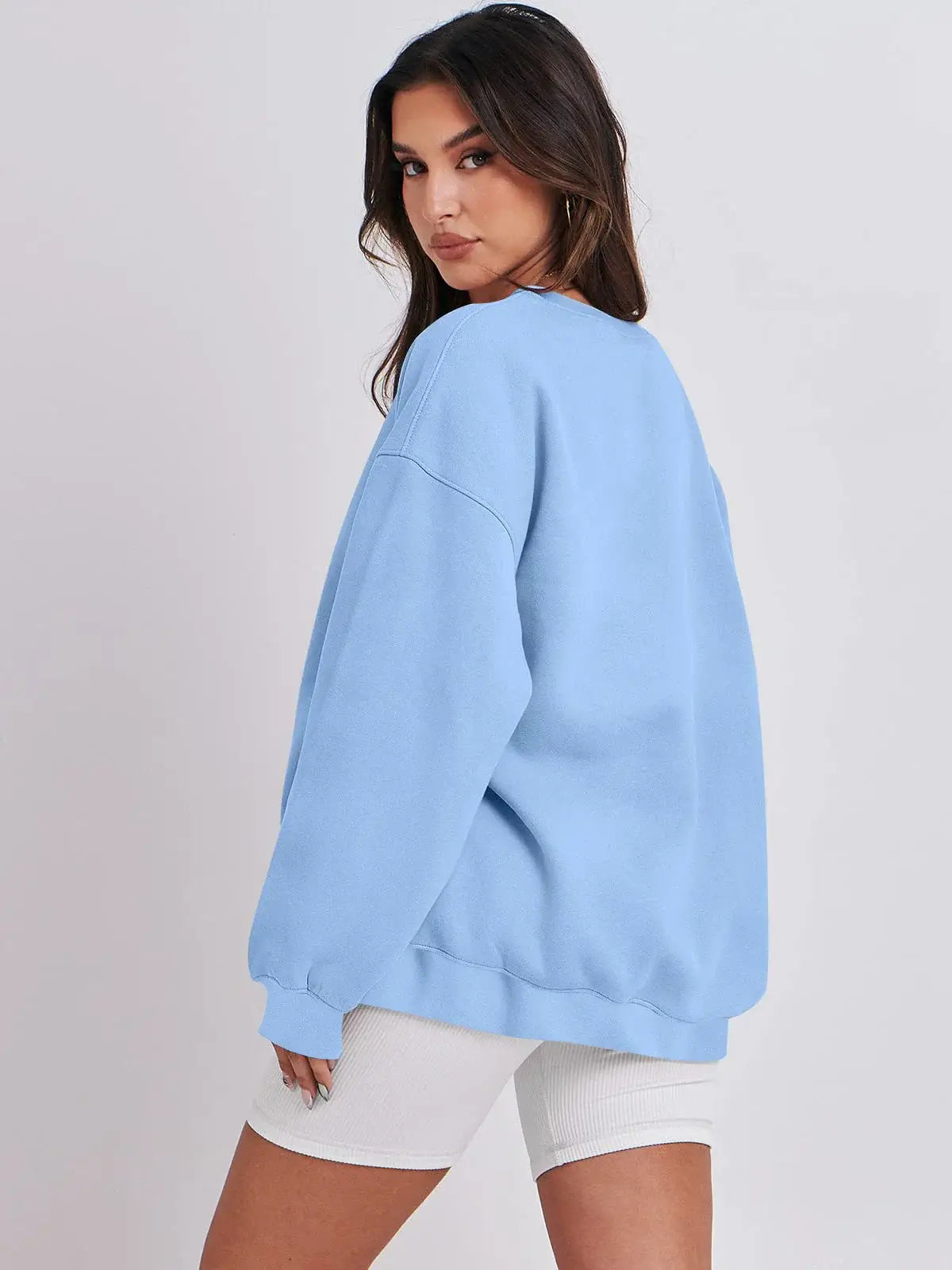 بلوزة نسائية كبيرة الحجم كاجوال للشارع