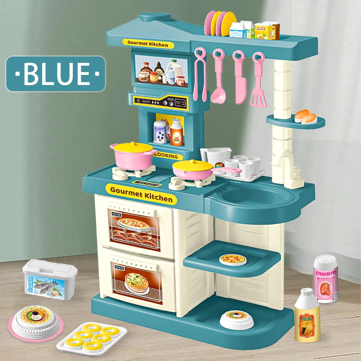 Kids Play Kitchen Accessories Set