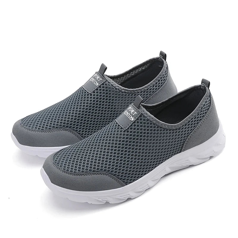 Men Breathable Mesh Walking Loafers