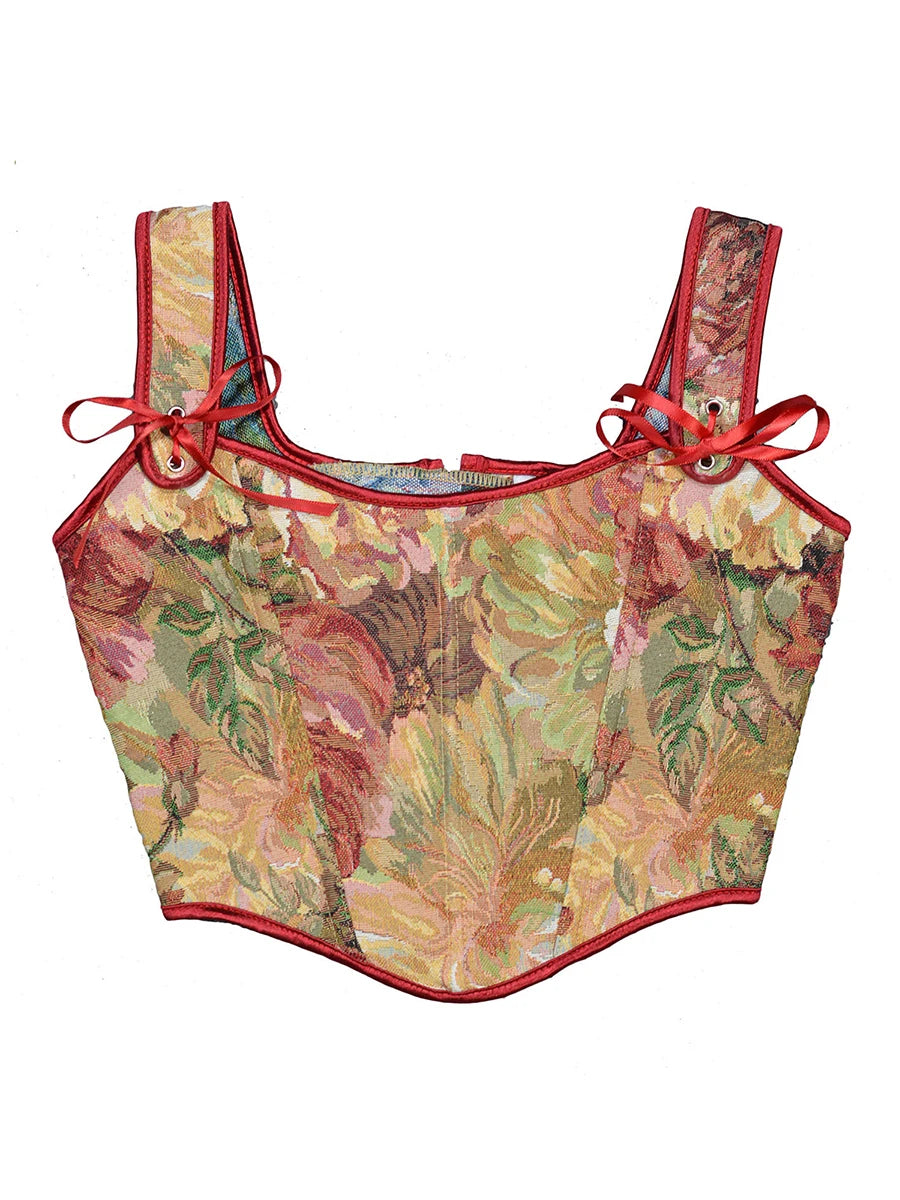 قميص داخلي نسائي مشد مزهر