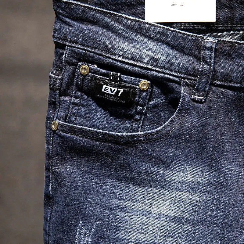 Apex Ripped Straight Jeans
