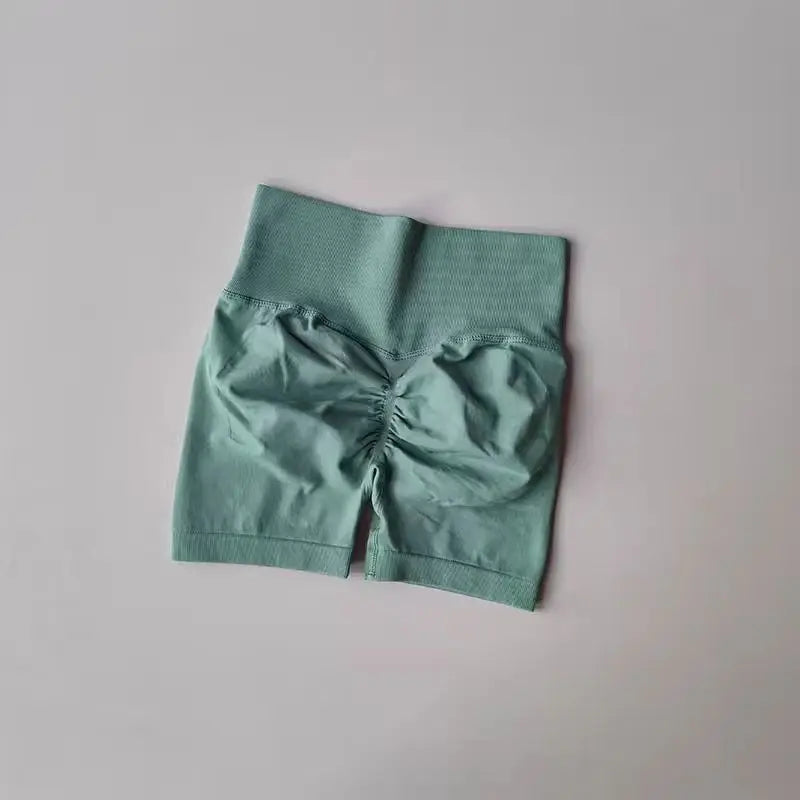 Women High-Waist Yoga Sports Shorts