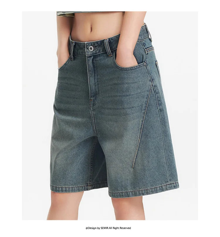 CoolTide™ – Loose Cooling Shorts (Vintage Slim 2025 Denim Design)