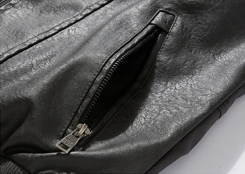 بدلة دراجة نارية للرجال مقاس كبير من البولي يوريثان - سترة من الصوف