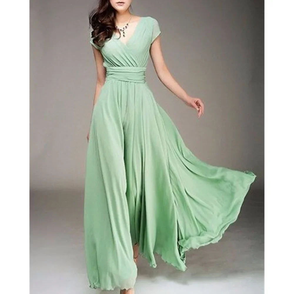 Women Chiffon Summer Party Dress