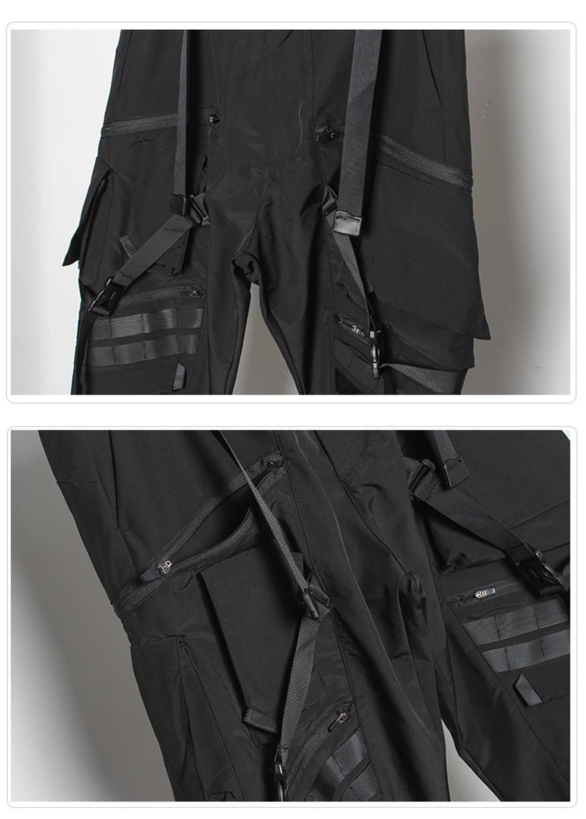 Men Techwear Tactical Cargo Pants