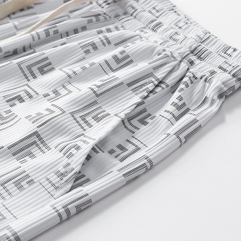 طقم رياضي صيفي للرجال بمقاسات كبيرة