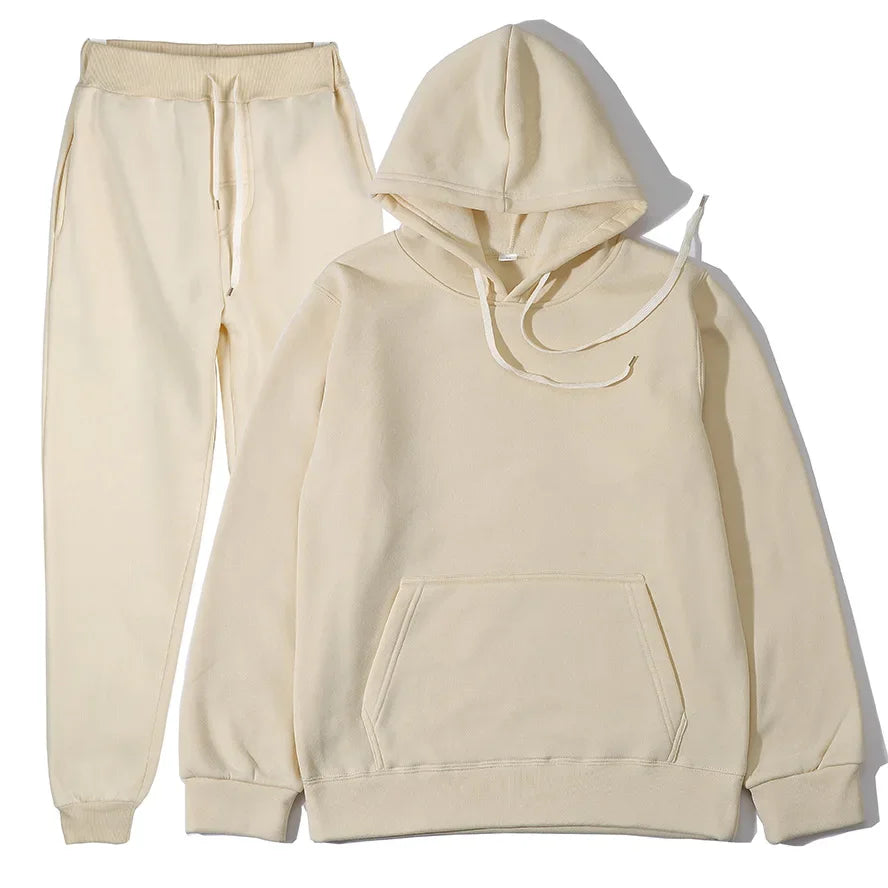 Unisex Sports Hoodie & Pants Set