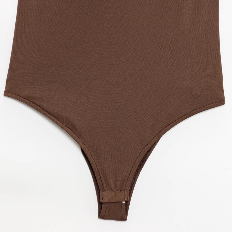 Satin Camisole Bodysuit Women – Backless Lingerie