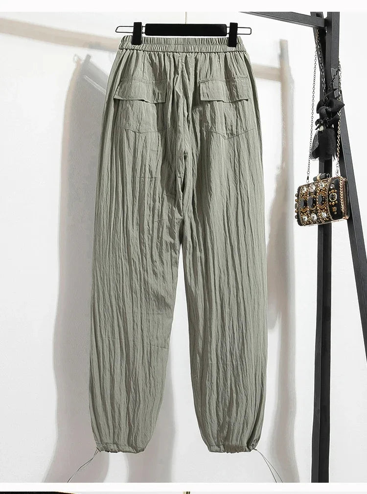 Women’s 2025 Plus Size Cargo Pants