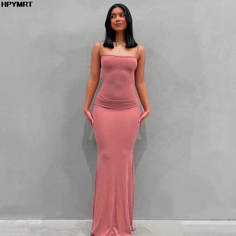 Luxe Satin Slip Maxi Dress