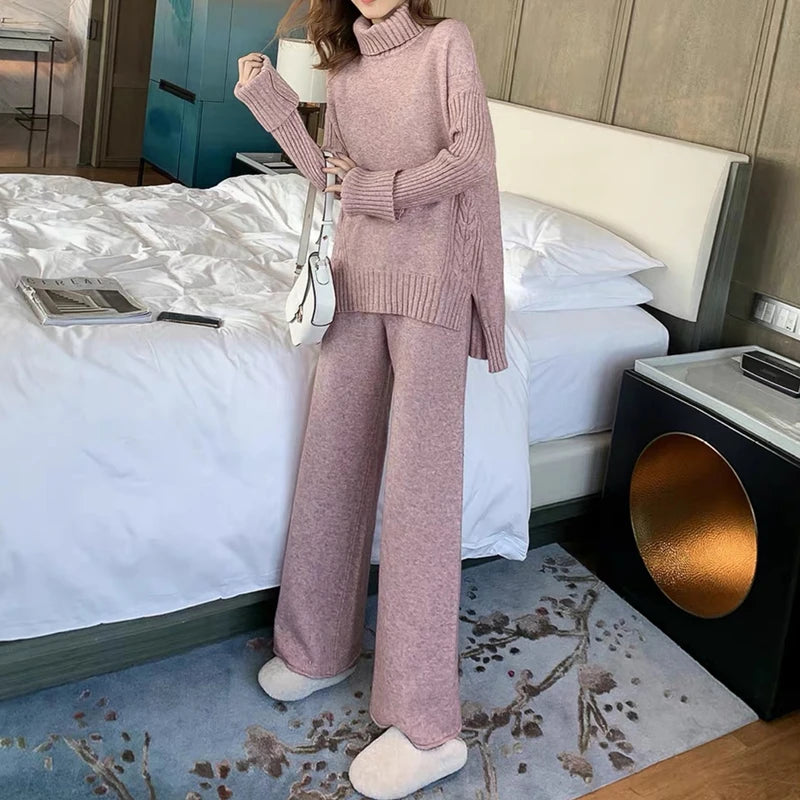 Women's Knit Sweater Set