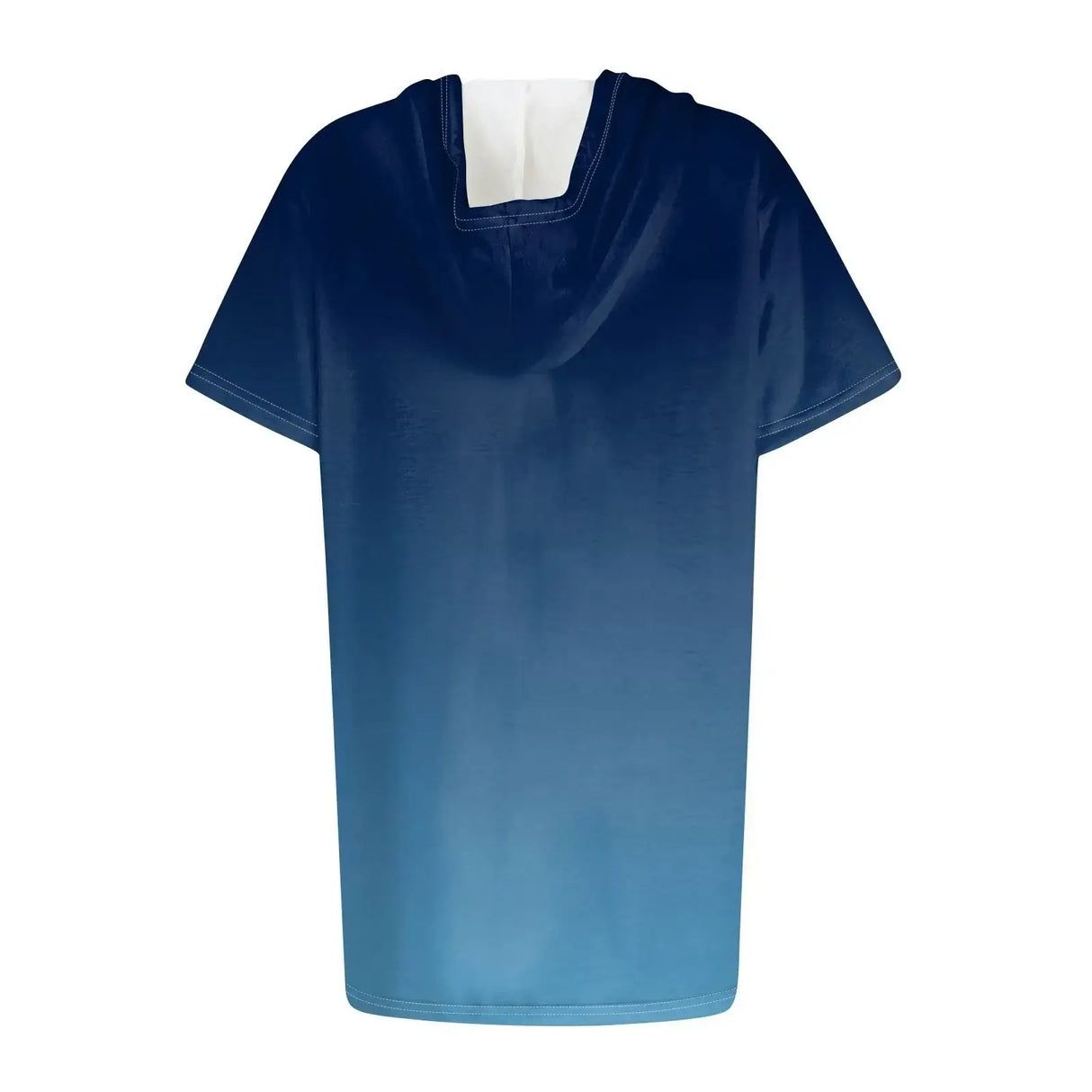 هودي نسائي كبير الحجم بأكمام قصيرة