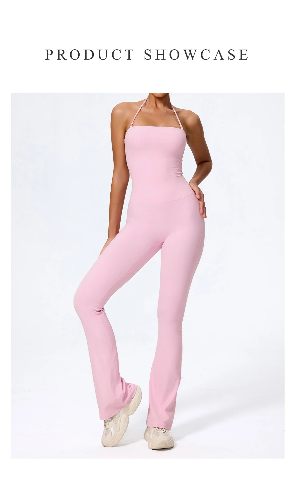 Elevate Backless Active Jumpsuit