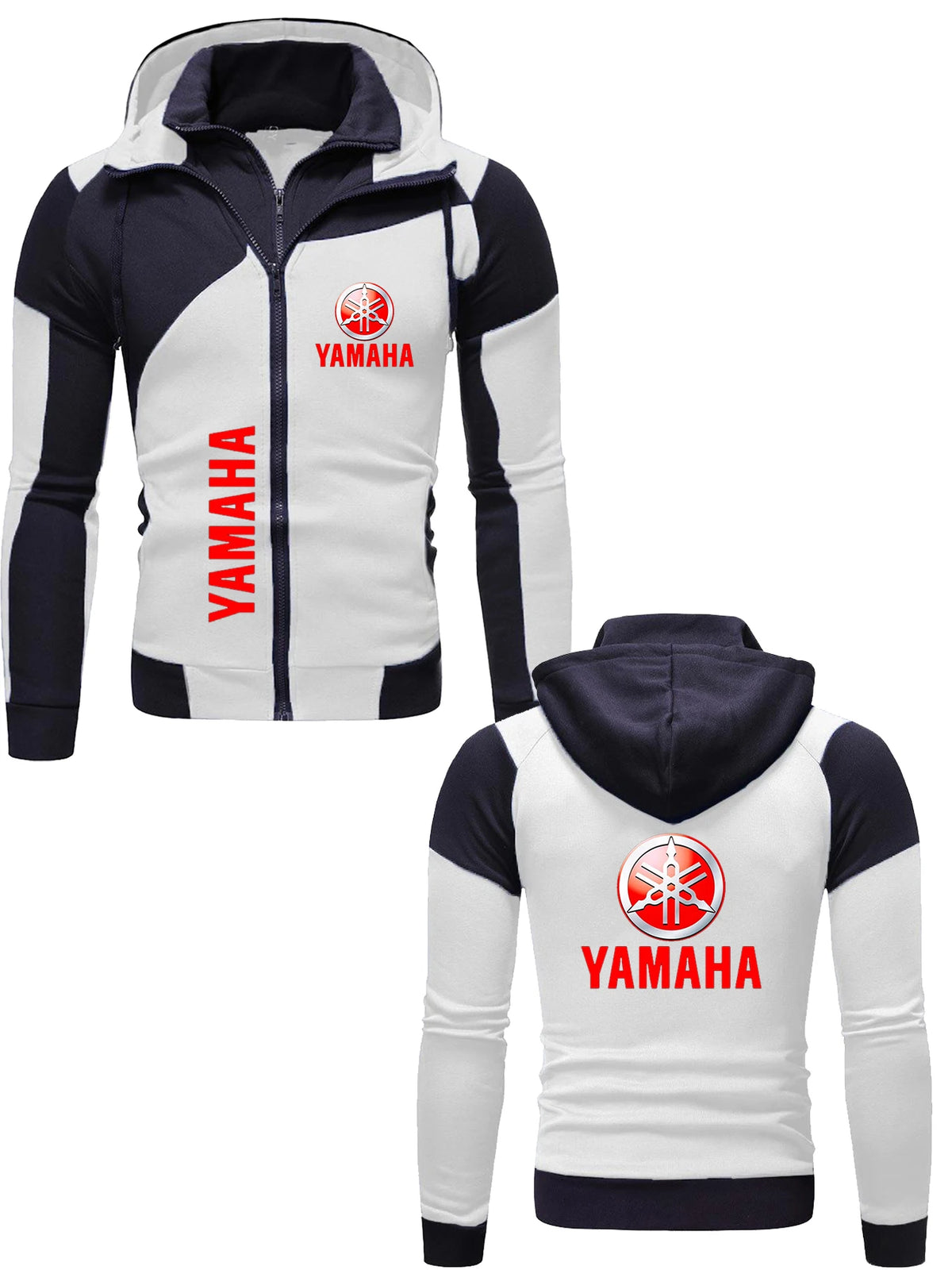 Yamaha Logo Zip-Up Hoodie