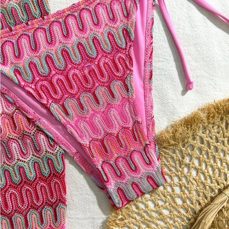 3PCS Brazilian Bikini Set