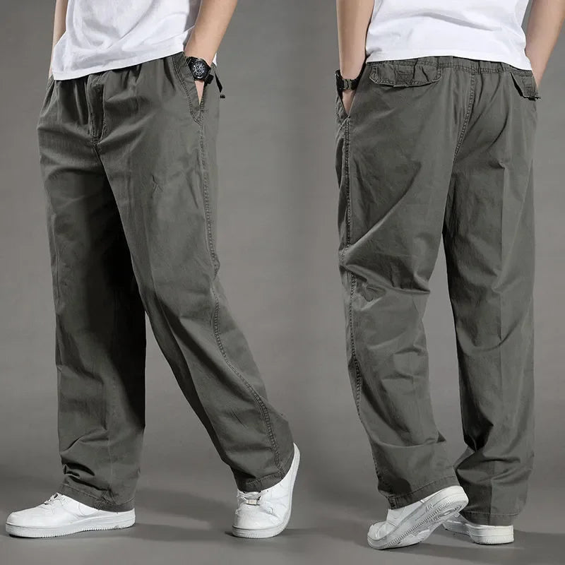 Men’s 6XL Cotton Cargo Work Pants