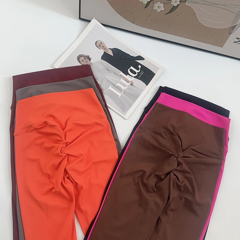 Women's High Waist Breathable Yoga Leggings – Summer Workout Pants