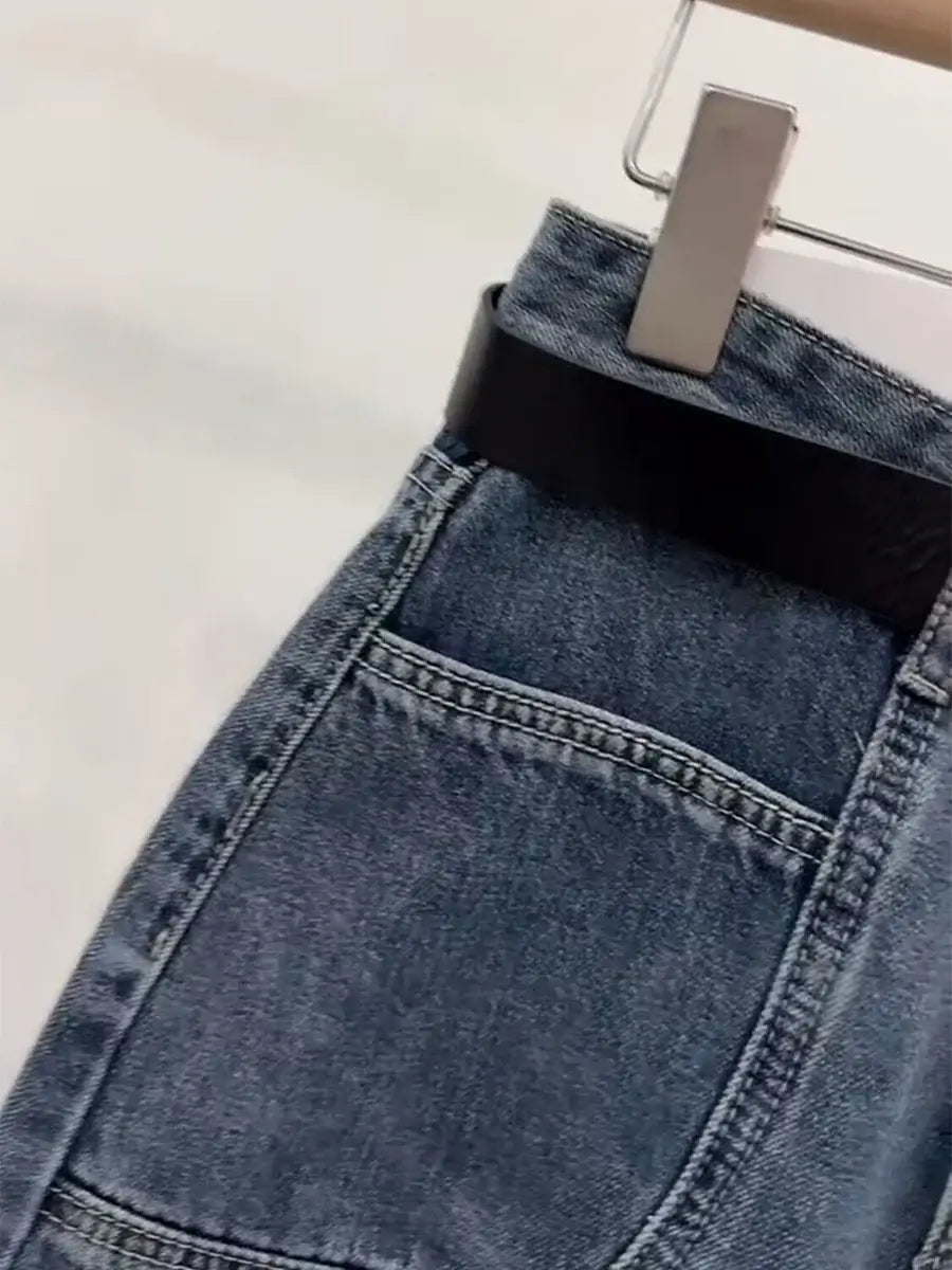 تنورة نسائية بخصر مطاطي مزينة بالزهور من بوهو