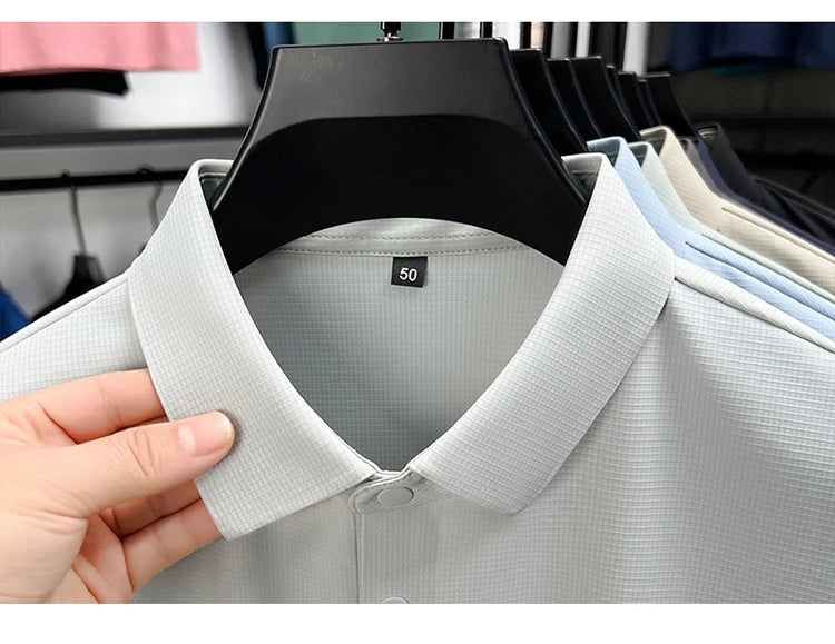 Men Premium Jacquard Polo T-Shirt