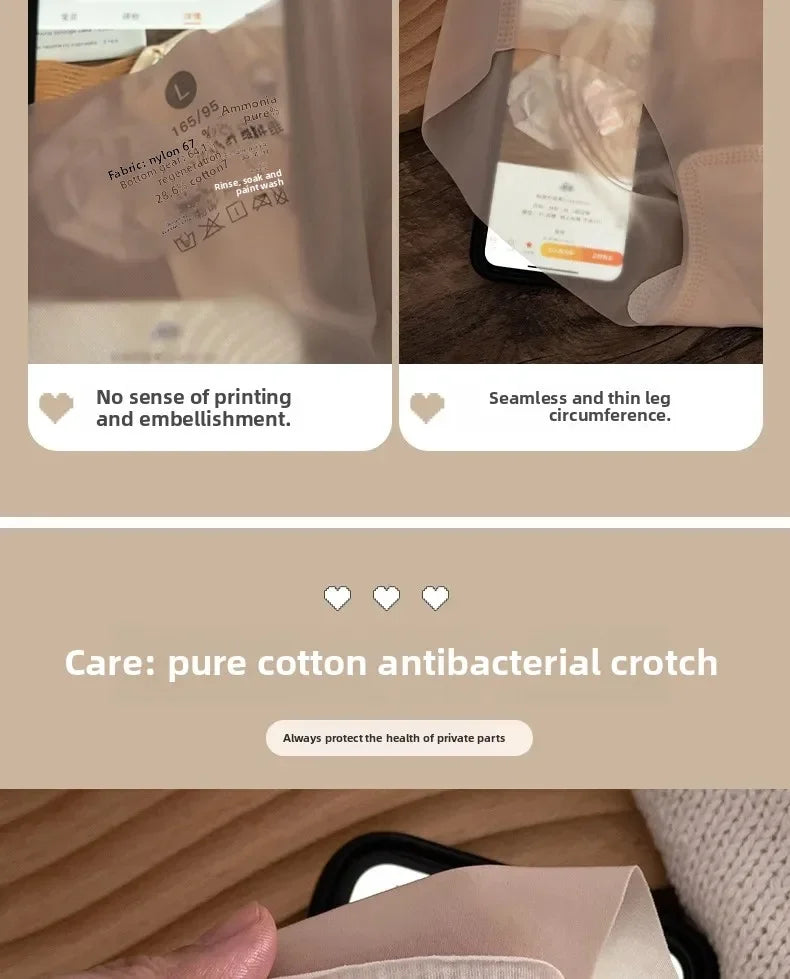 Women Low Waist Quick Dry Briefs