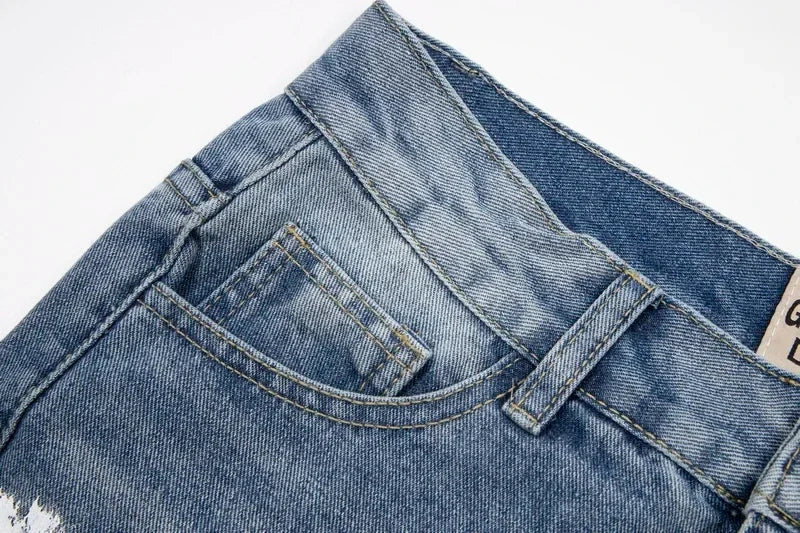 Retro Street Flare Jeans