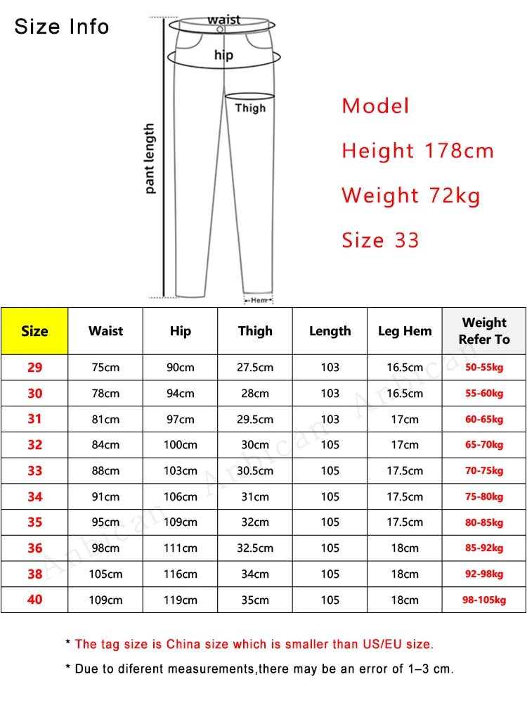 Men Slim Fit Golf Pants