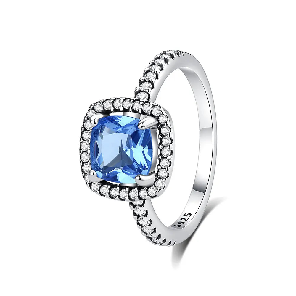 925 Sterling Silver Engagement Ring