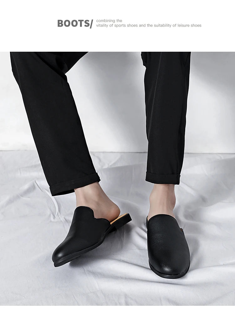 Men British Style Mules