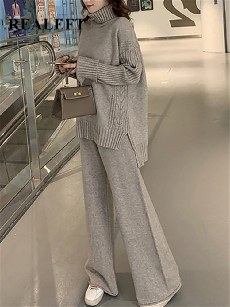 Women's Knit Sweater Set