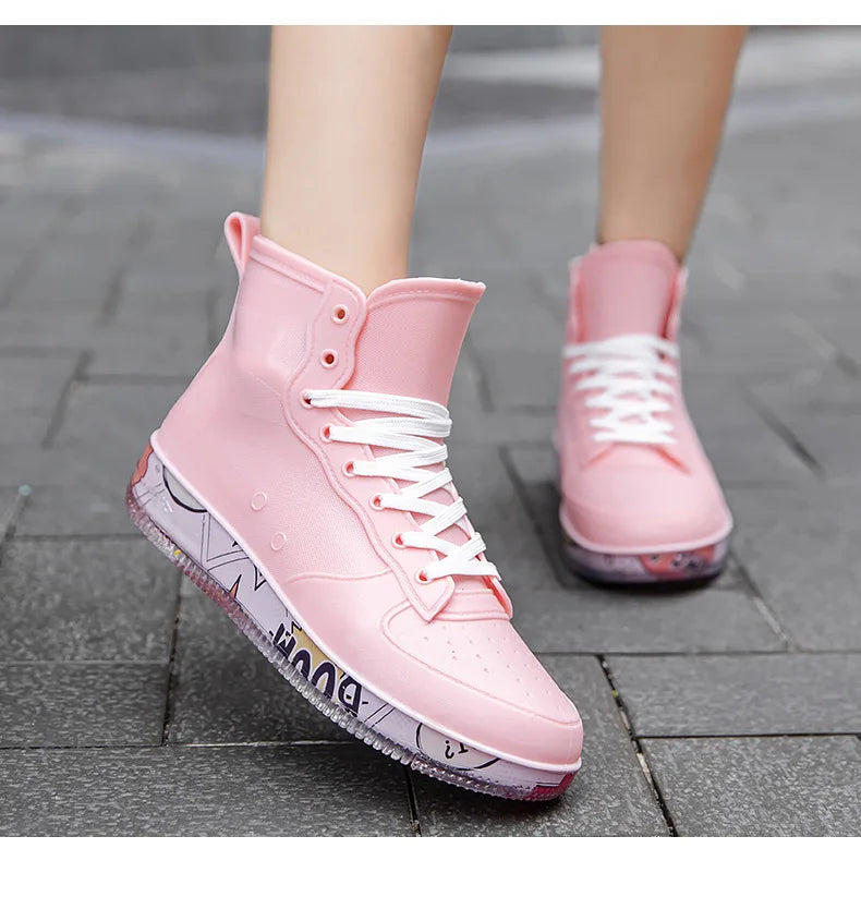 أحذية عمل خارجية مقاومة للماء للجنسين