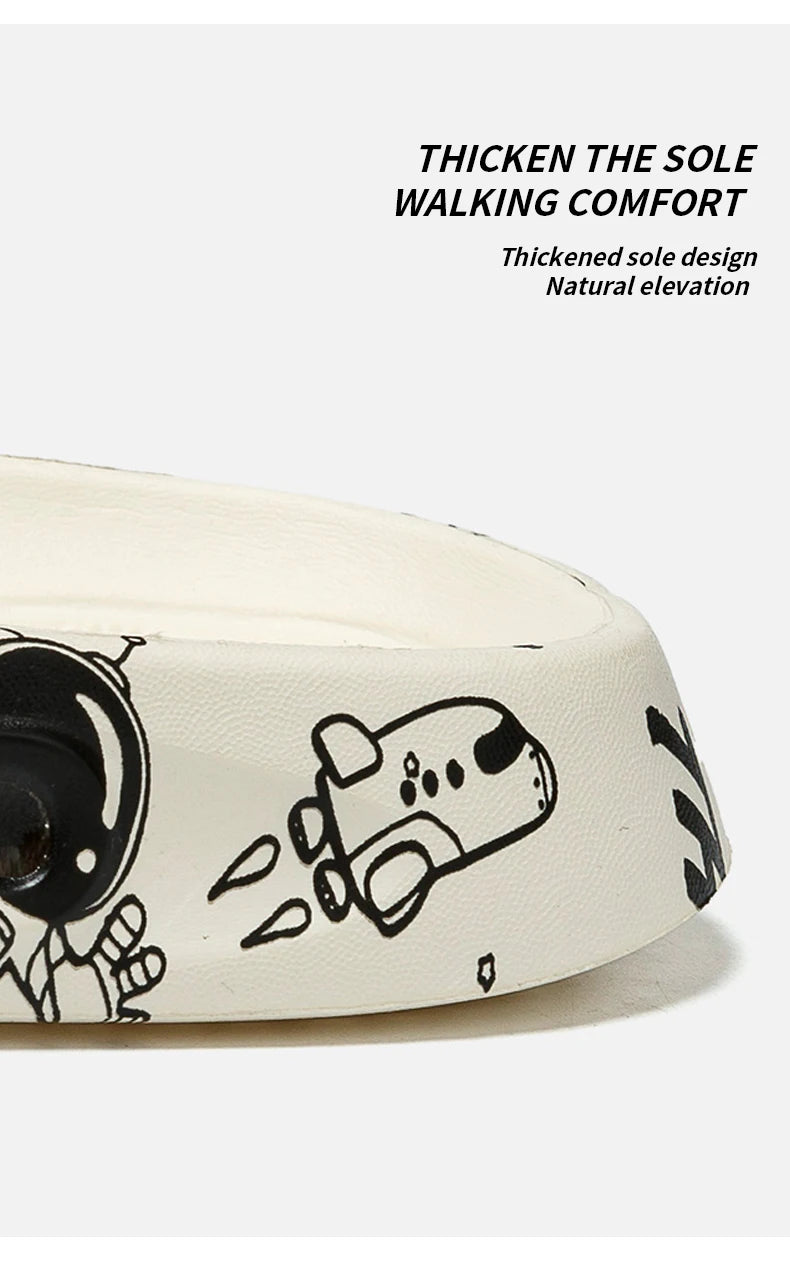 Unisex Indoor Outdoor Bathroom Slippers