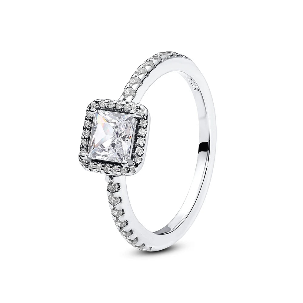 925 Sterling Silver Engagement Ring