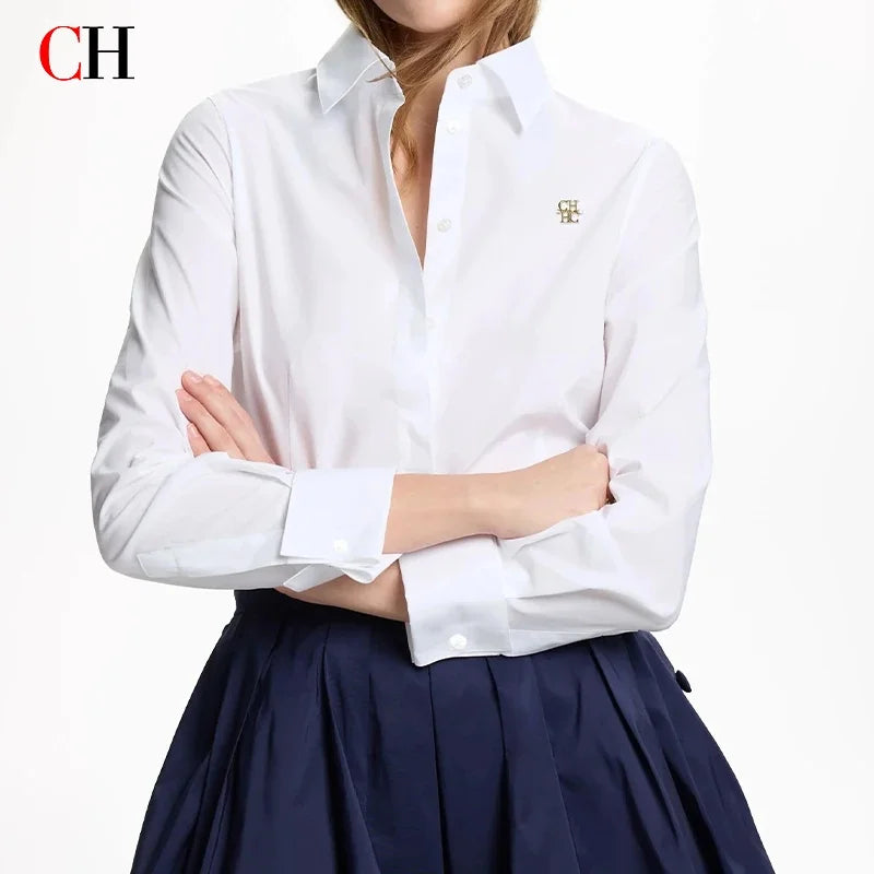 Classic Button Down Office Shirt
