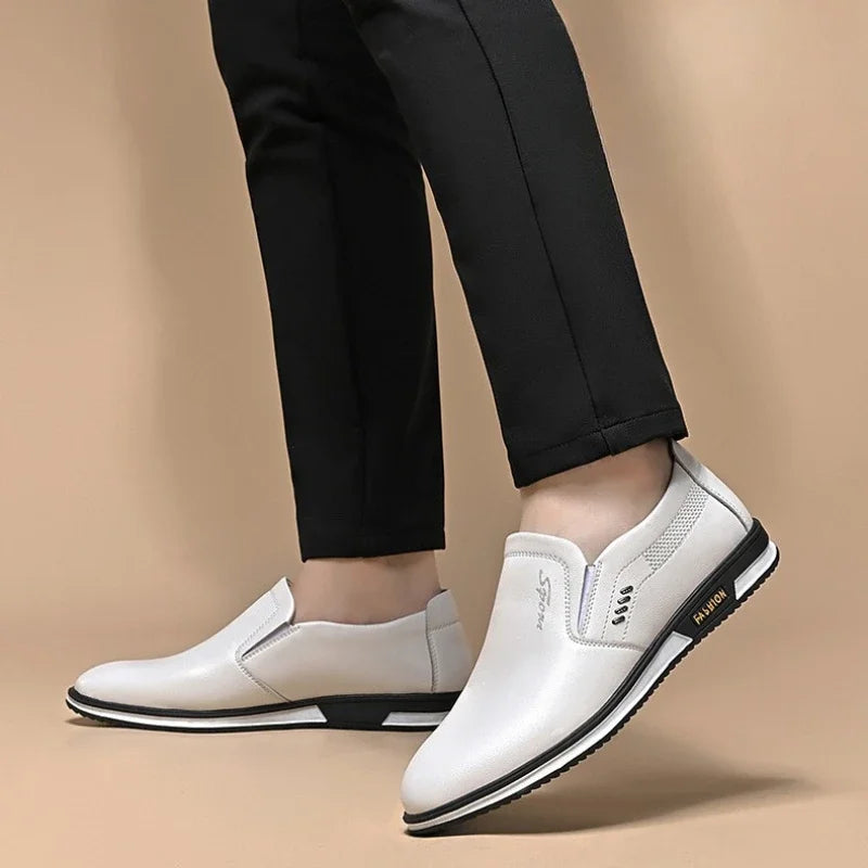 Men Luxury Leather Driving Shoes