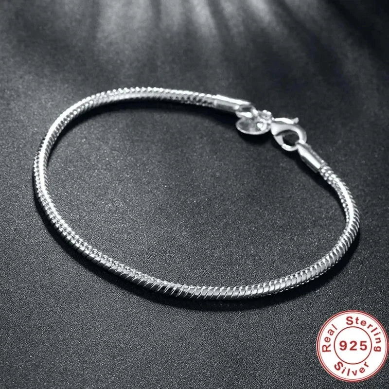 Sterling Silver Charm Bracelet